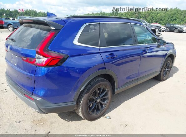7FARS6H54PE020241 2023 HONDA CR-V Blue Trasero derecho