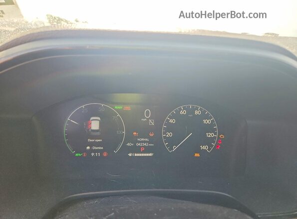 7FARS6H54RE022459 2024 HONDA CR-V Серебряный Вид щитка приборов