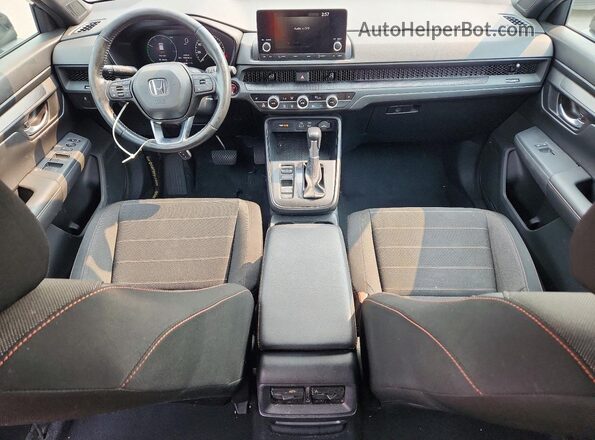 7FARS6H55PE019454 2023 HONDA CR-V Black Widok deski rozdzielczej