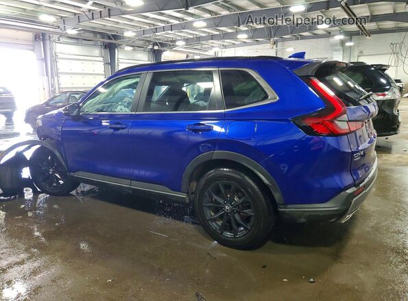 7FARS6H55SE057940 2025 HONDA CR-V Blue Tył lewy