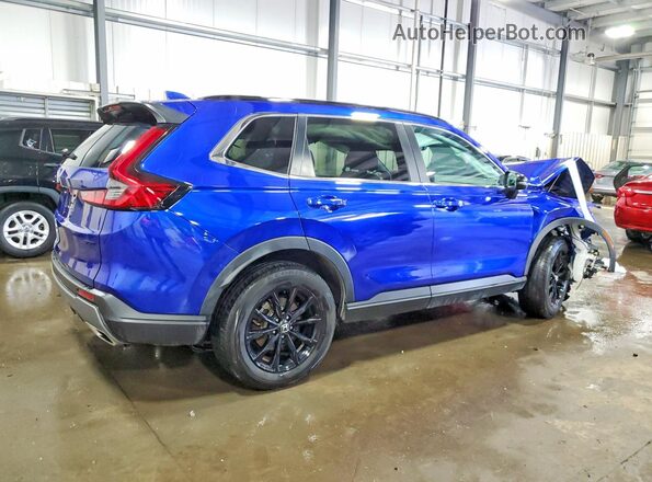 7FARS6H55SE057940 2025 HONDA CR-V Blue Tył prawy