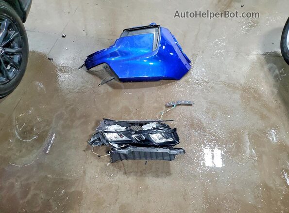 7FARS6H55SE057940 2025 HONDA CR-V Blue Widok naklejki z numerem VIN