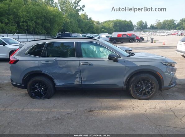 7FARS6H56SE006110 2025 HONDA CR-V Gray Vista interior trasera