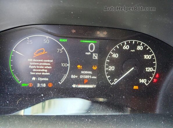 7FARS6H56SE057557 2025 HONDA CR-V Gray Вид щитка приладів