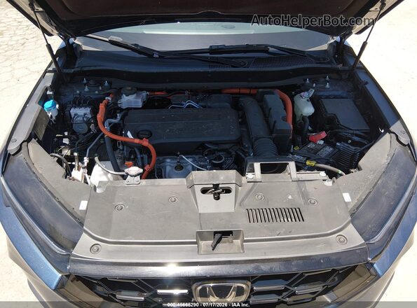 7FARS6H56SE081017 2025 HONDA CR-V Blue Widok z tyłu