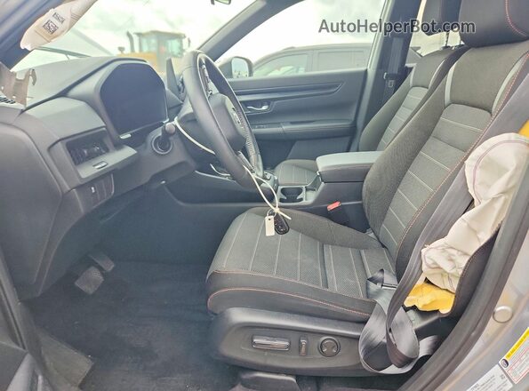 7FARS6H57RE011052 2024 HONDA CR-V Серебряный Вид салона спереди