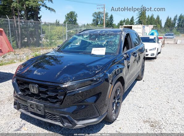 7FARS6H57RE068870 2024 HONDA CR-V Black Դիմացի տեսք