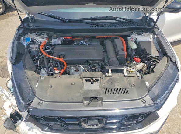 7FARS6H57SE053288 2025 HONDA CR-V White Engine compartment view
