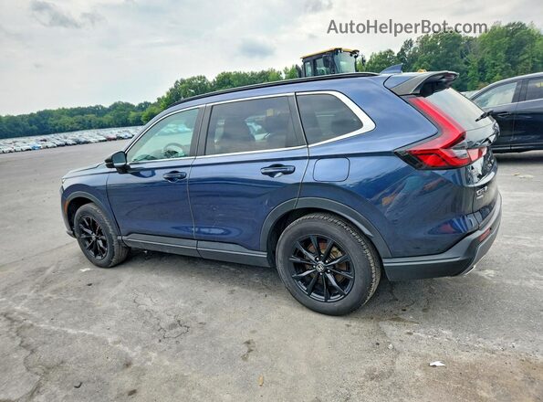 7FARS6H58PE035048 2023 HONDA CR-V Синий Задняя левая четверть