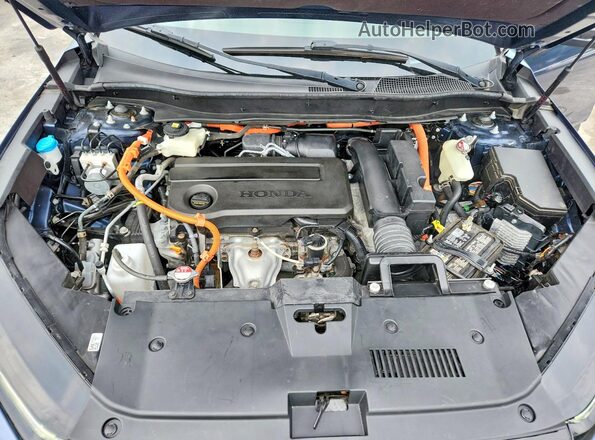 7FARS6H58PE035048 2023 HONDA CR-V Синий Вид подкапотного пространства