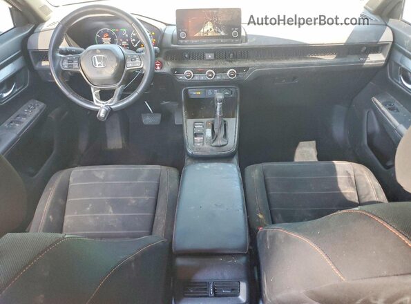 7FARS6H59PE020333 2023 HONDA CR-V Black Առջևի վահանակի տեսք