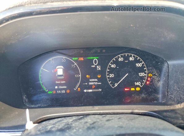 7FARS6H59PE020333 2023 HONDA CR-V Black Սարքավորումների վահանակի տեսք