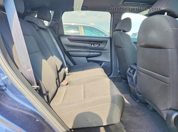 7FARS6H5XPE028991 2023 HONDA CR-V Blue Rear interior view