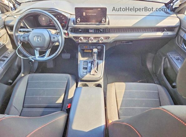 7FARS6H5XPE028991 2023 HONDA CR-V Blue Dashboard view