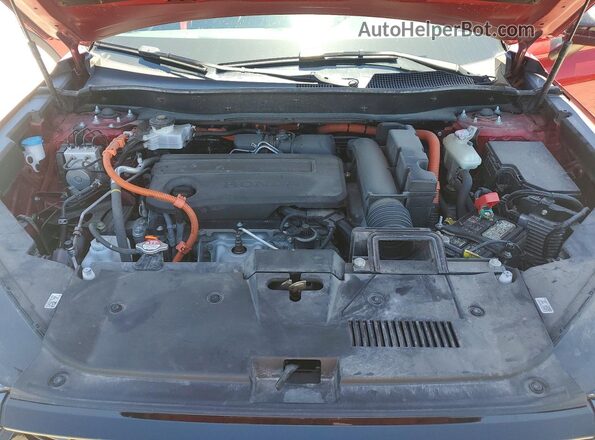 7FARS6H5XPE031745 2023 HONDA CR-V Red ძრავის განყოფილების ხედი