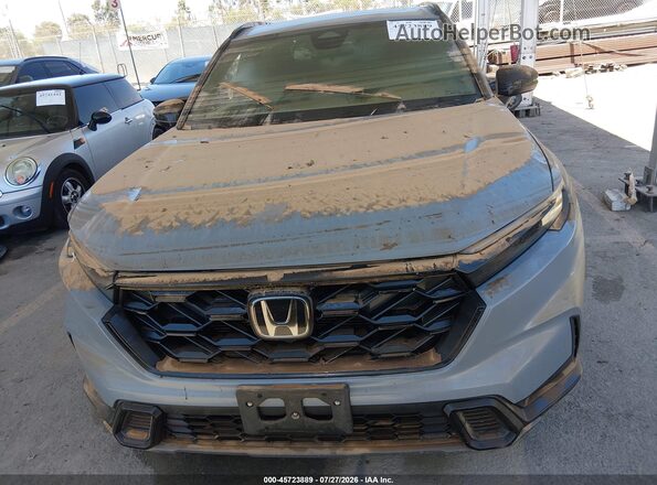 7FARS6H5XPE033902 2023 HONDA CR-V Gray ხელსაწყოთა პანელის ხედი
