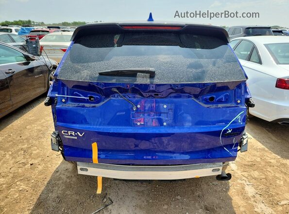 7FARS6H5XRE019971 2024 HONDA CR-V Blue Rear view