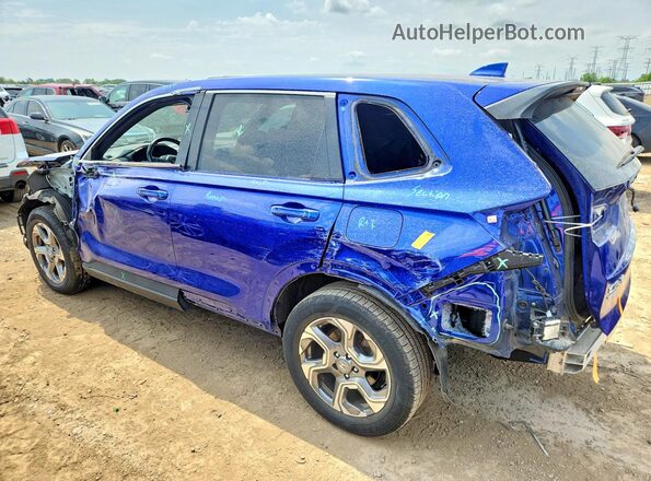 7FARS6H5XRE019971 2024 HONDA CR-V Blue Rear left