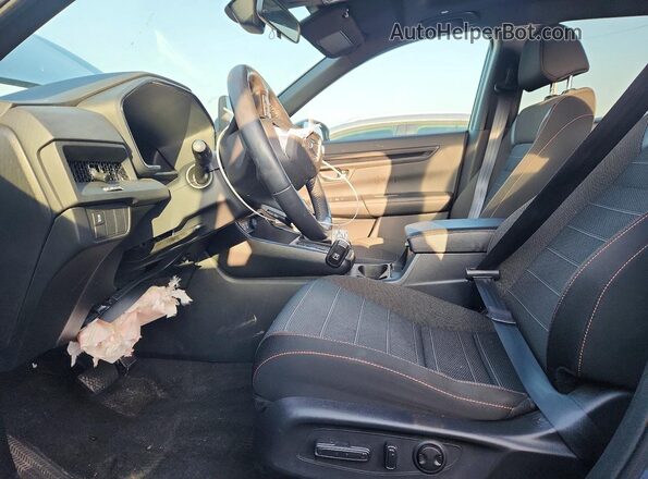 7FARS6H5XRE076364 2024 HONDA CR-V Gray Front interior view