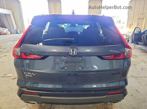 7FARS6H5XRE076364 2024 HONDA CR-V Gray Rear view