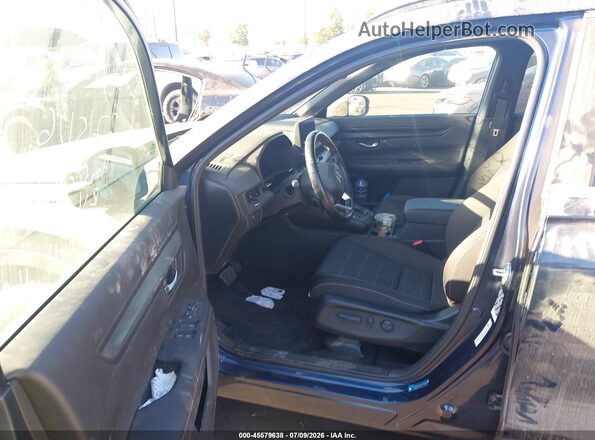 7FARS6H5XSE024500 2025 HONDA CR-V Dark Blue Вид салона спереди