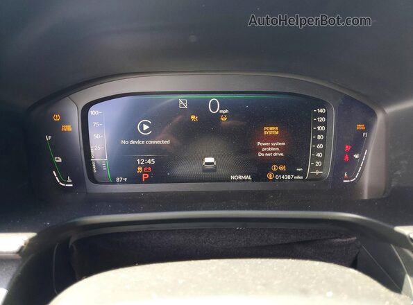 7FARS6H60TE019946 2026 HONDA CR-V Green Սարքավորումների վահանակի տեսք