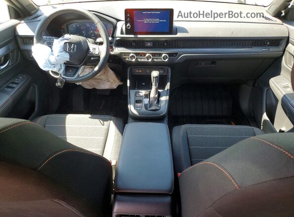 7FARS6H60TE106889 2026 HONDA CR-V Green Dashboard view