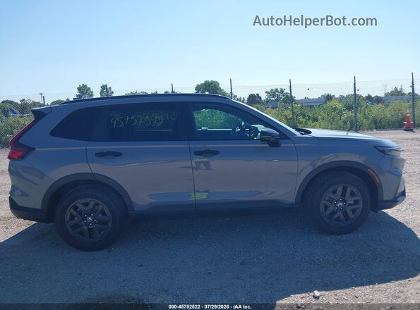 7FARS6H61TE116668 2026 HONDA CR-V Серый Вид задней части салона