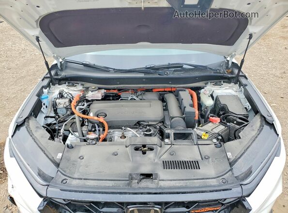 7FARS6H63TE001909 2026 HONDA CR-V White ძრავის განყოფილების ხედი