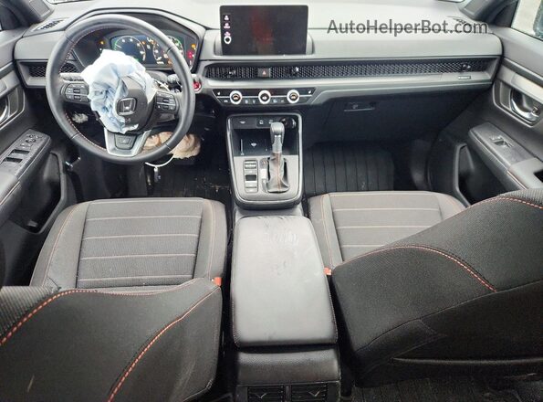 7FARS6H69TE036146 2026 HONDA CR-V Gray Widok deski rozdzielczej