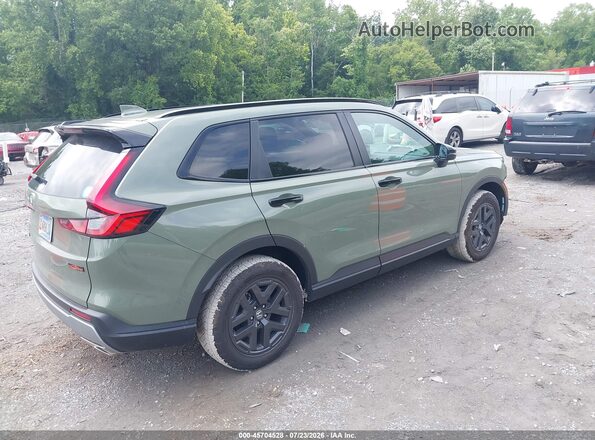7FARS6H6XTE051092 2026 HONDA CR-V Green Задня права чверть