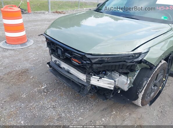 7FARS6H6XTE051092 2026 HONDA CR-V Green Вид спереду
