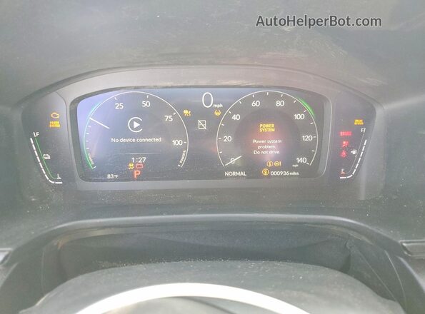 7FARS6H6XTE083685 2026 HONDA CR-V White Սարքավորումների վահանակի տեսք