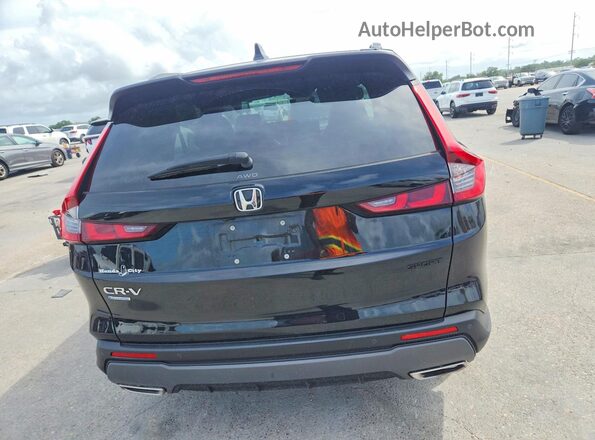 7FARS6H80RE024428 2024 HONDA CR-V Black Rear view