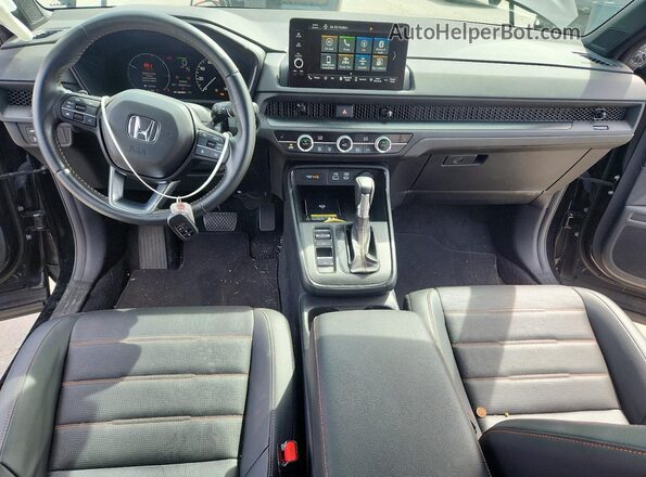7FARS6H80RE024428 2024 HONDA CR-V Black Dashboard view