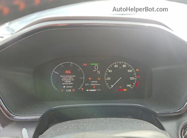 7FARS6H80RE024428 2024 HONDA CR-V Black Instrument cluster view