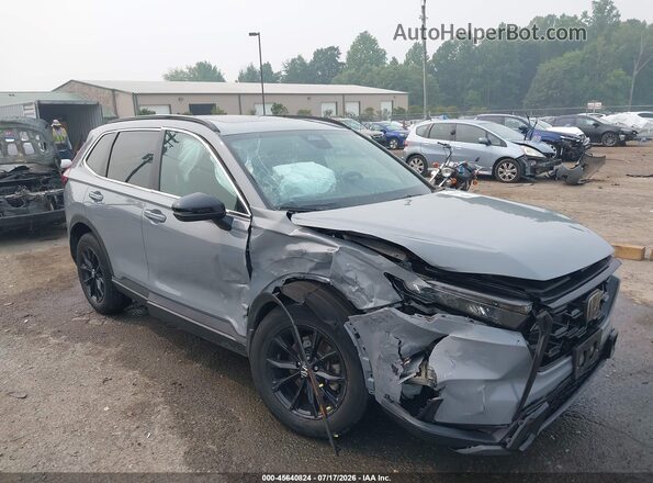 7FARS6H80RE033260 2024 HONDA CR-V Серый Вид спереди