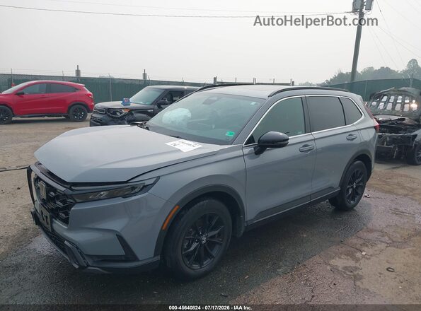 7FARS6H80RE033260 2024 HONDA CR-V Серый Передняя левая четверть