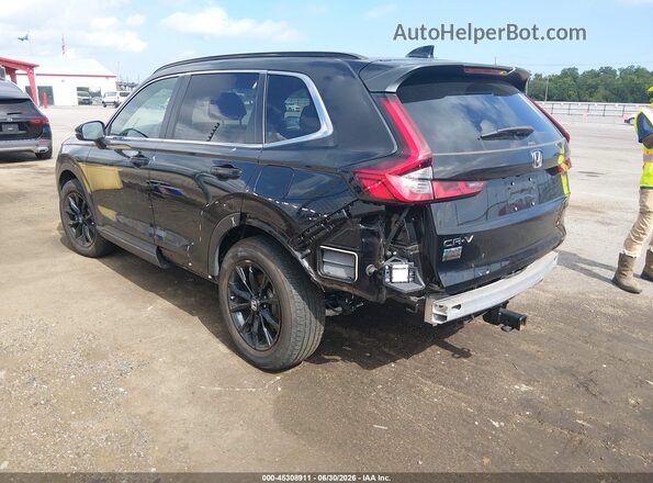 7FARS6H80SE022281 2025 HONDA CR-V Черный Задняя левая четверть