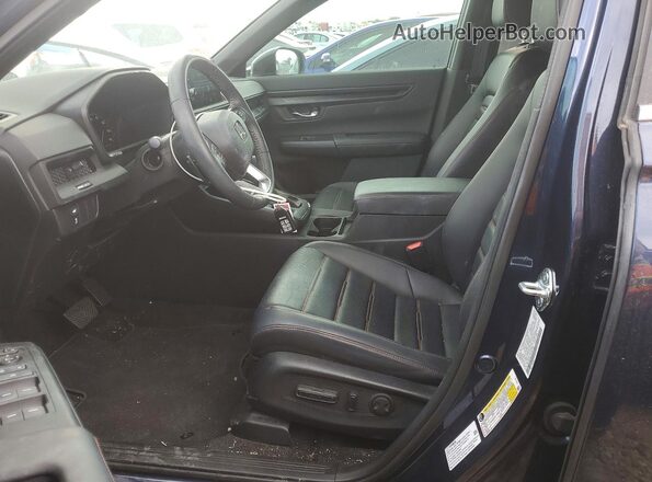 7FARS6H80SE065728 2025 HONDA CR-V Blue Vista interior delantera