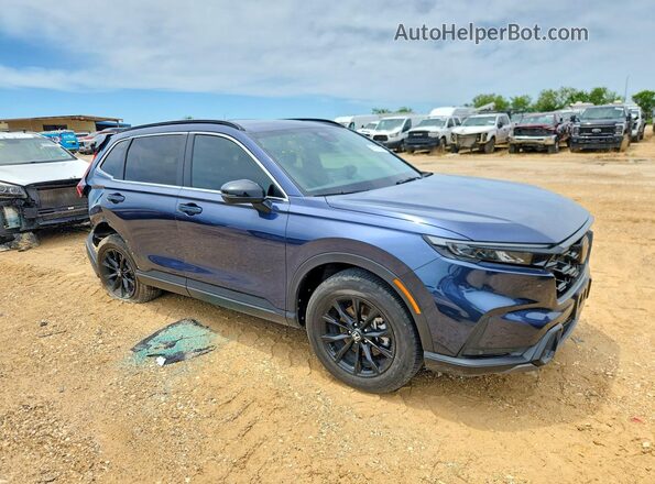 7FARS6H80SE065728 2025 HONDA CR-V Blue Delantero derecho