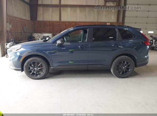 7FARS6H80TE105842 2026 HONDA CR-V Blue Սալոնի 360 աստիճան տեսք