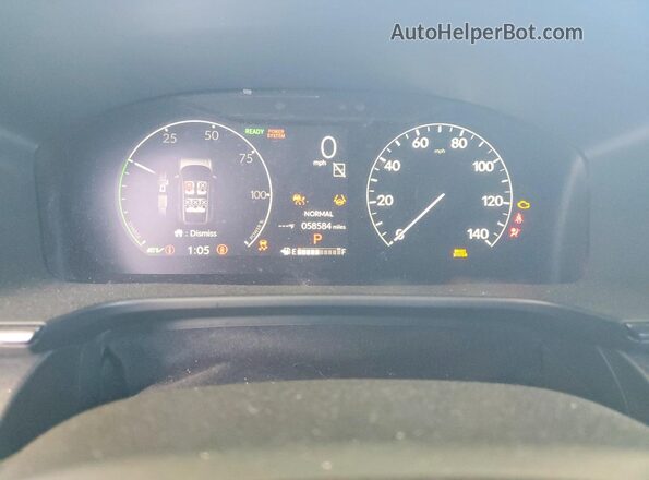 7FARS6H81RE043764 2024 HONDA CR-V Black Widok zestawu wskaźników