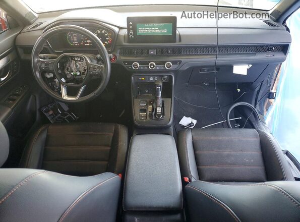 7FARS6H81RE043764 2024 HONDA CR-V Black Widok deski rozdzielczej