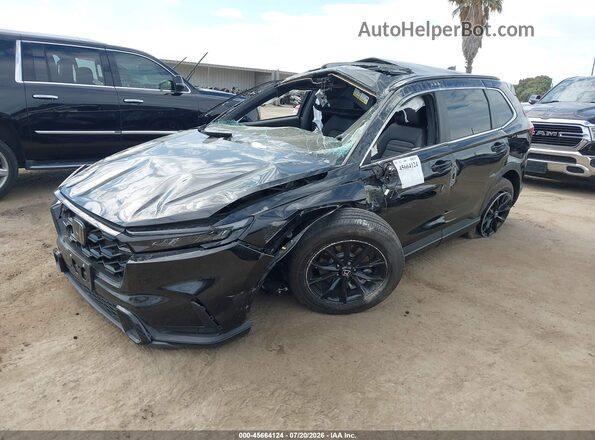 7FARS6H81SE035203 2025 HONDA CR-V Black წინა მარცხენა ხედი სამი მეოთხედიდან