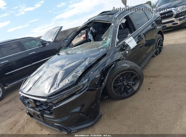 7FARS6H81SE035203 2025 HONDA CR-V Black წინა ხედი