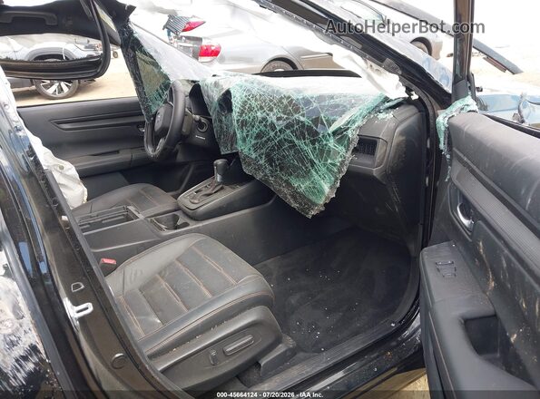 7FARS6H81SE035203 2025 HONDA CR-V Black წინა სალონის ხედი