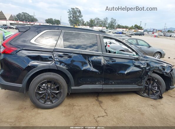 7FARS6H81SE035203 2025 HONDA CR-V Black უკანა სალონის ხედი