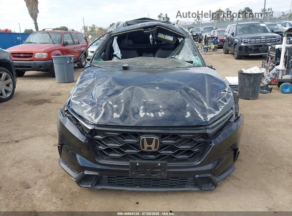7FARS6H81SE035203 2025 HONDA CR-V Black ხელსაწყოთა პანელის ხედი