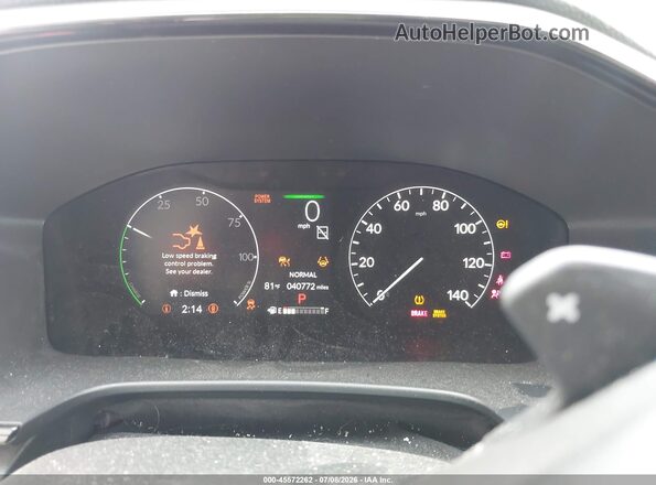 7FARS6H81SE039798 2025 HONDA CR-V Red Հետևի նստատեղերի տեսք